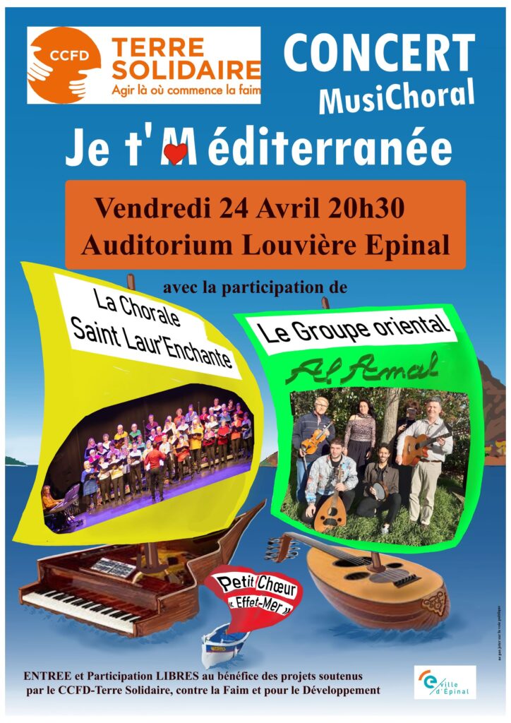 Concert Musicoral de Printemps du CCFD Terre Solidaire